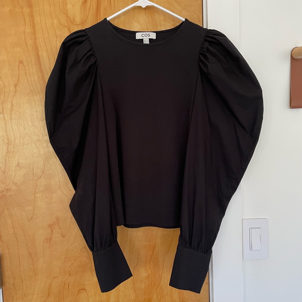 COS Puff Sleeve Top